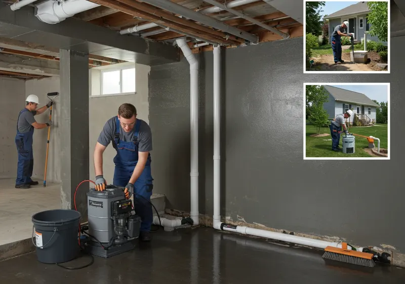 Basement Waterproofing and Flood Prevention process in Greendale, IN